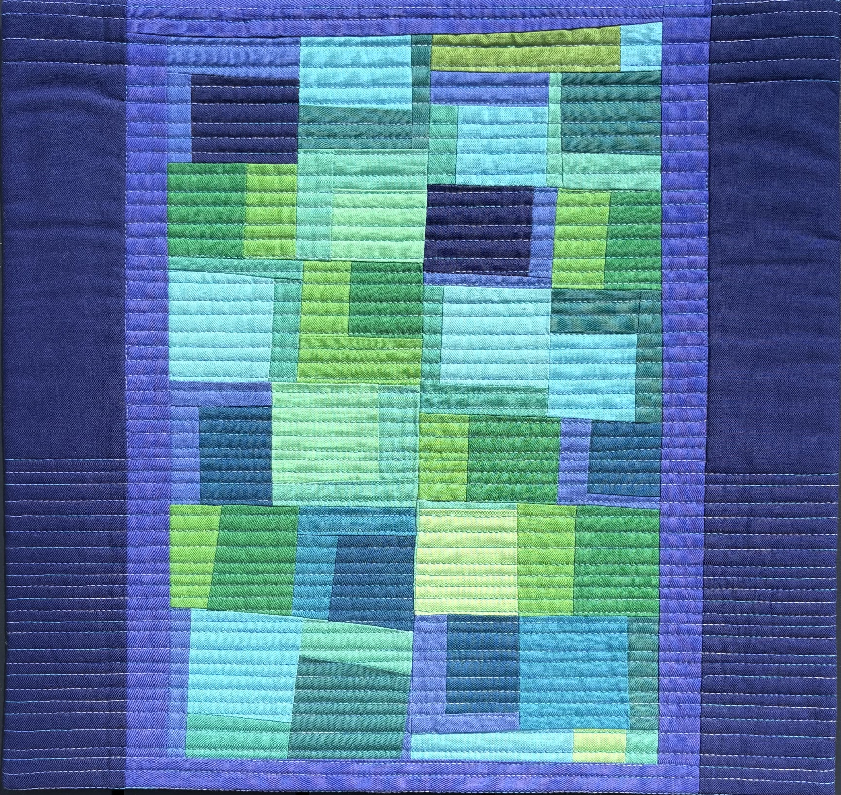 Square Dance 15.5 x 13"